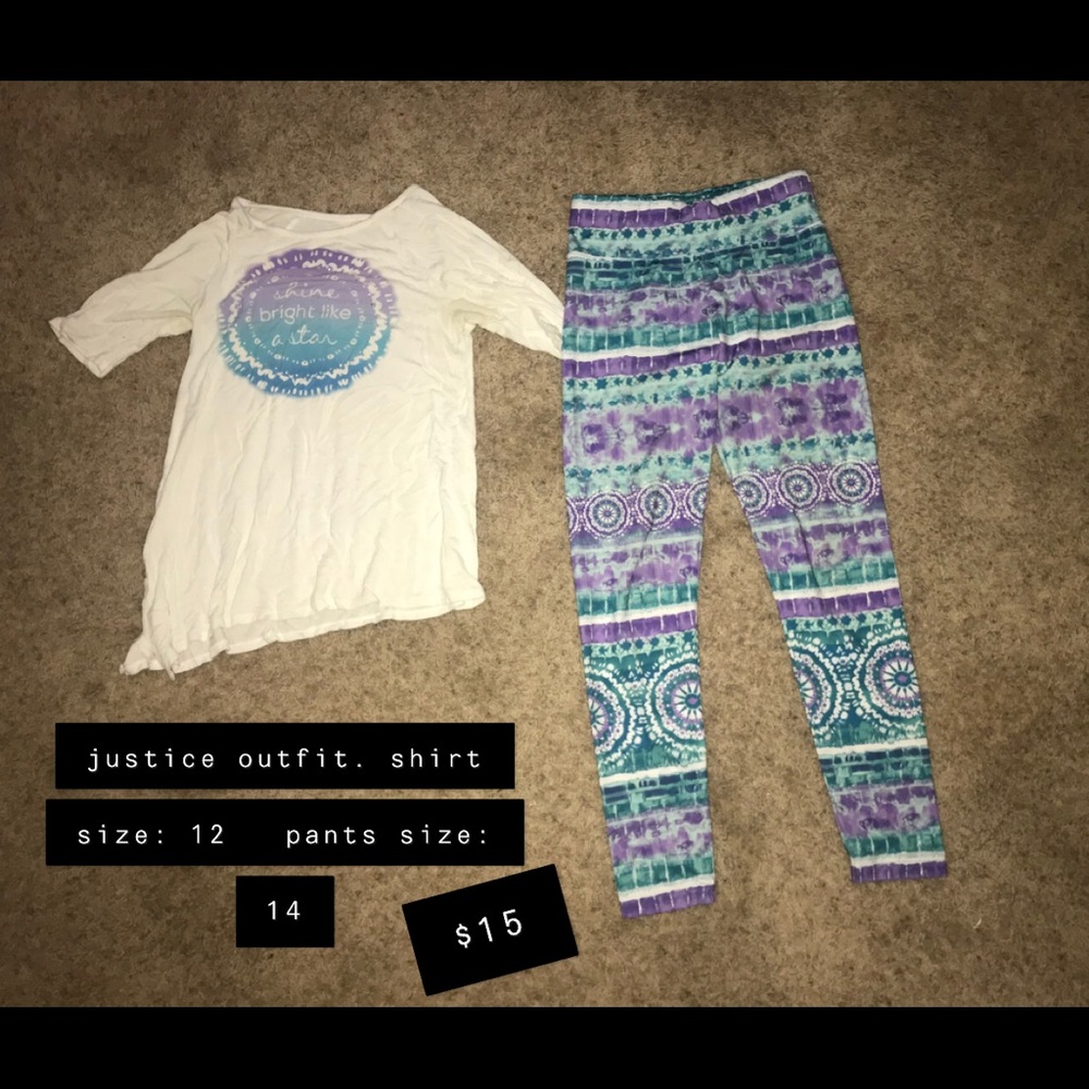 girls justice outfit